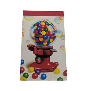 Vintage 1987 Lisa Frank Gumball Machine Pocket Notepad Designer Collection 90s